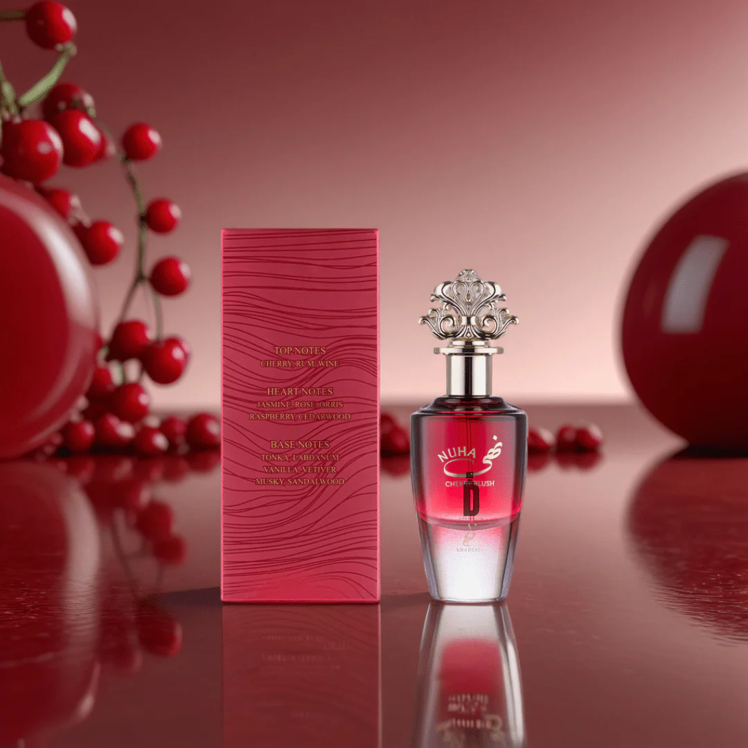 Nuha Cherry Blush 85ml EDP - Khadlaj - Image 2