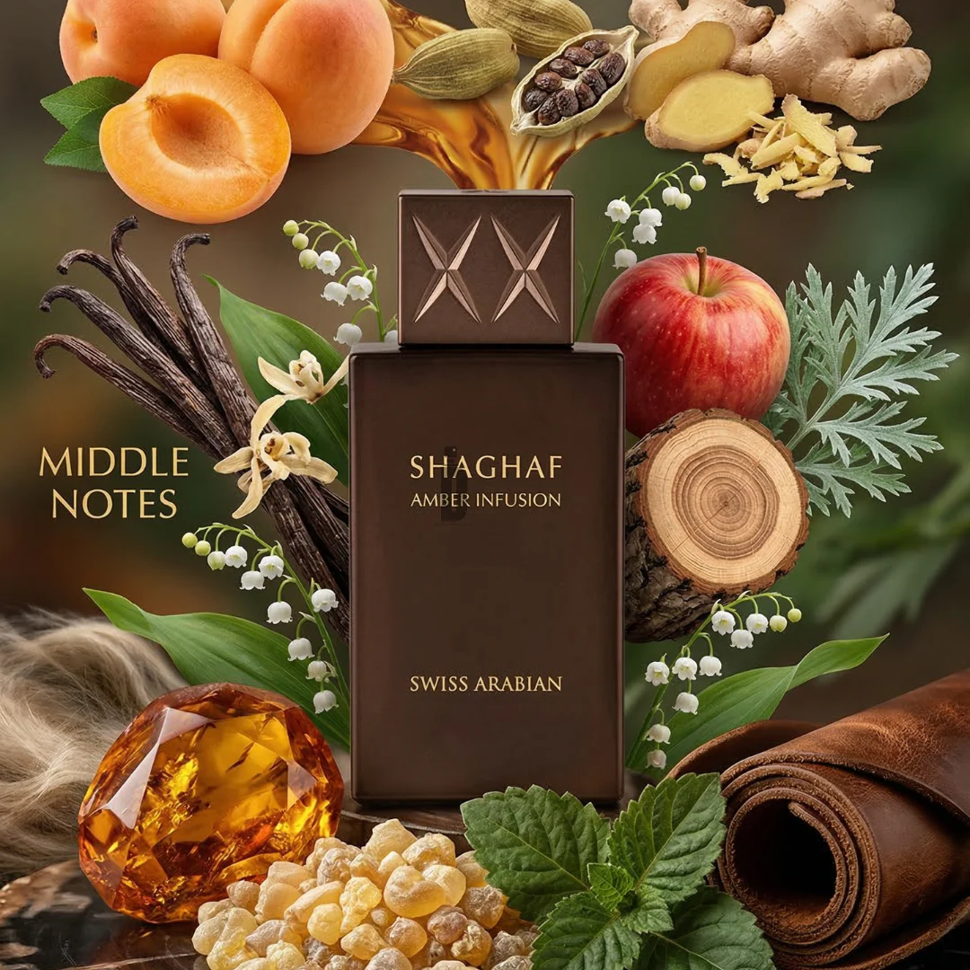 Shaghaf Amber Infusion 75ml EDP - Swiss Arabian